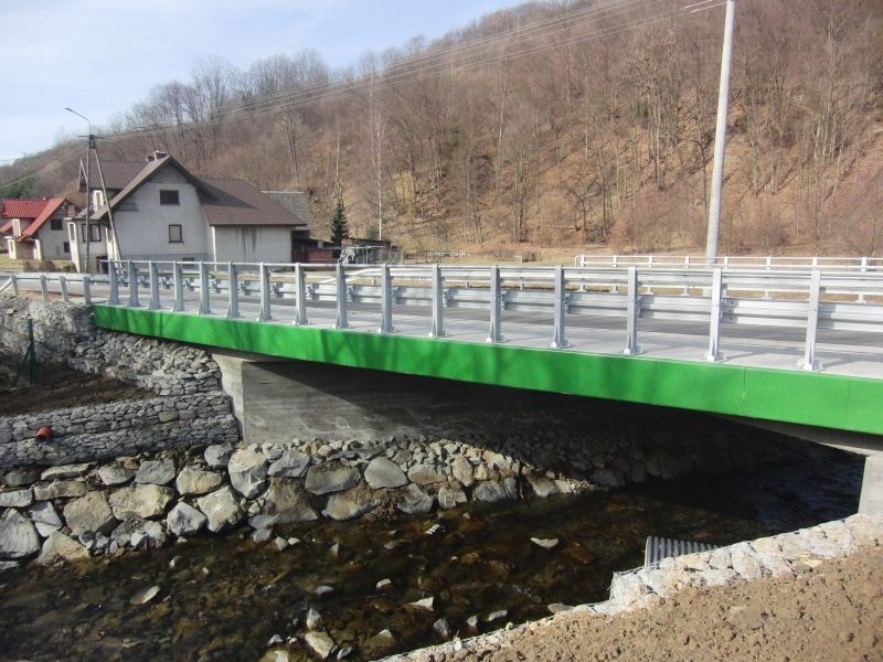 Nowe mosty w Żarnówce