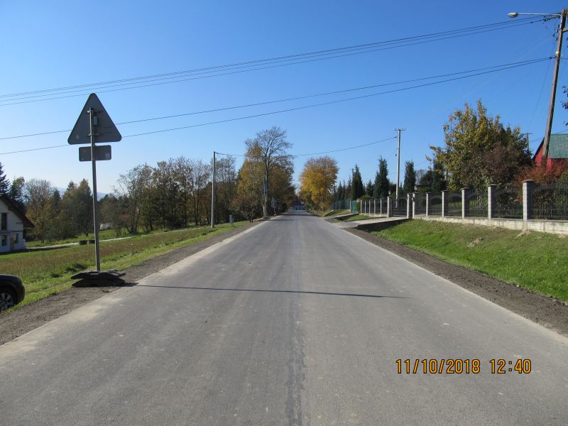 Remont drogi powiatowej w Naprawie