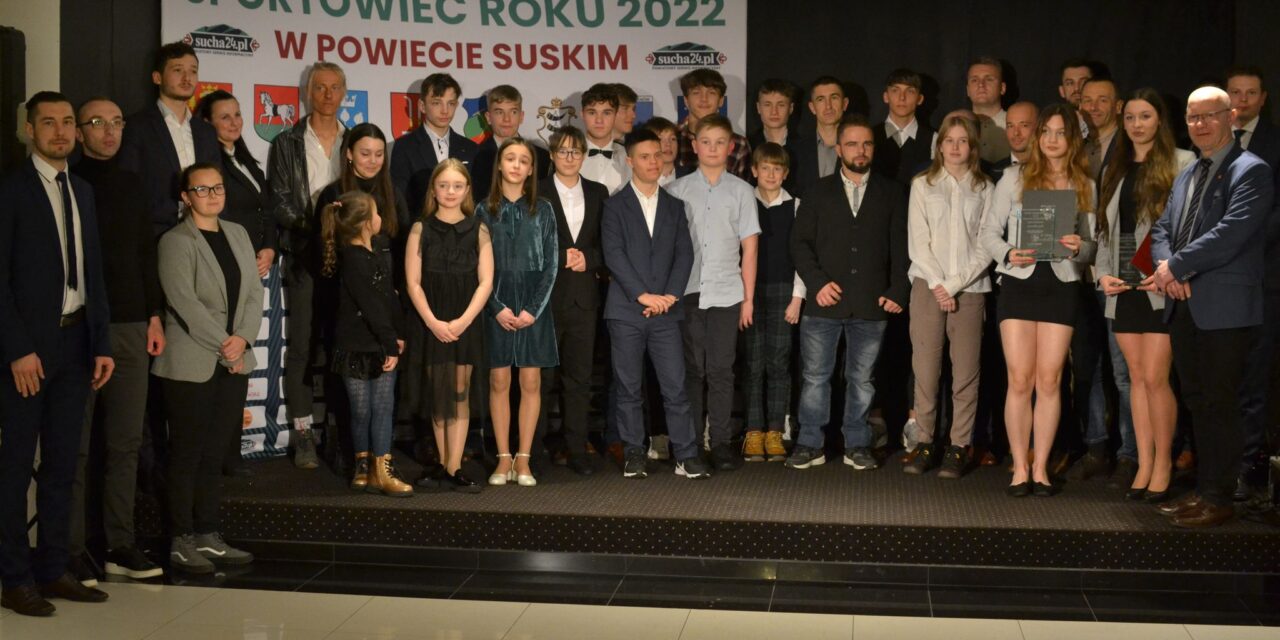 Sportowe Nagrody Powiatu Suskiego za rok 2022 zostały przyznane