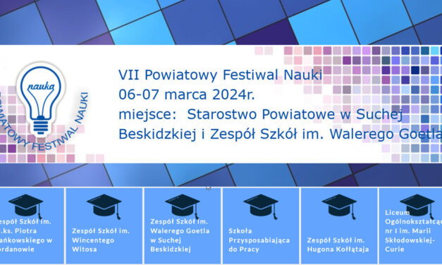 VII Powiatowy Festiwal Nauki
