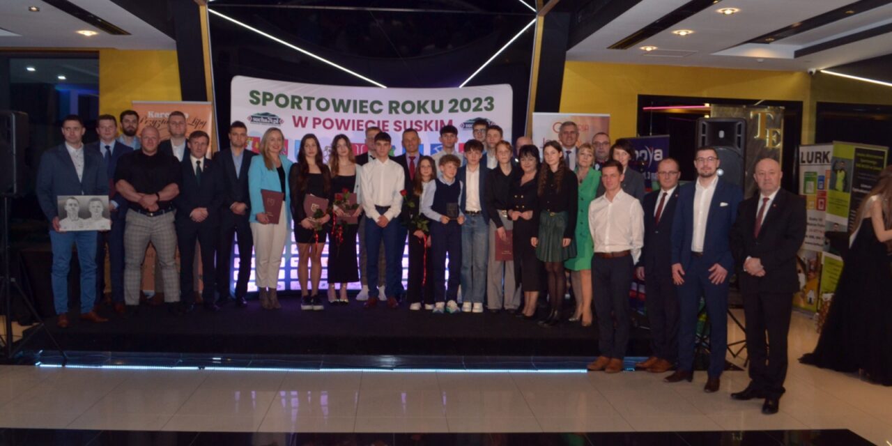 Sportowe Nagrody i Wyróżnienia Powiatu Suskiego za rok 2023 zostały przyznane